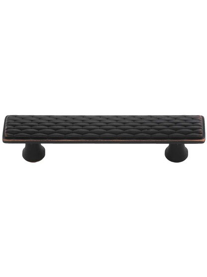 Mandalay Drawer Pull - 3 inch Center-to-Center in Venetian Bronze.